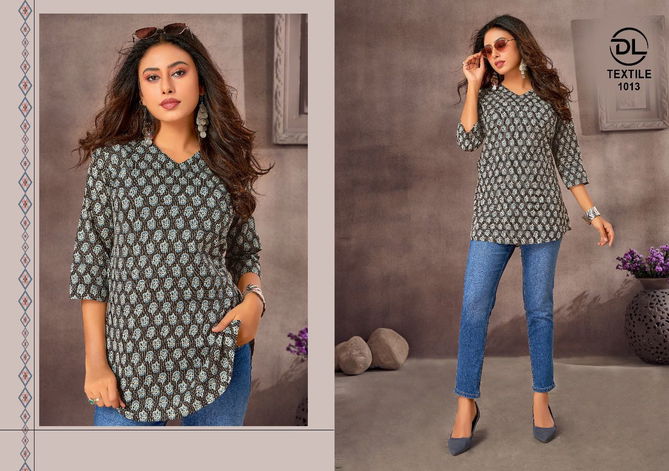 Navjivan Vol 3 DI Cotton Printed Western Ladies Top Wholesale Price In Surat
